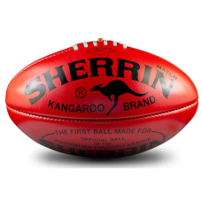 Sherrin Match Size 5 Red Football