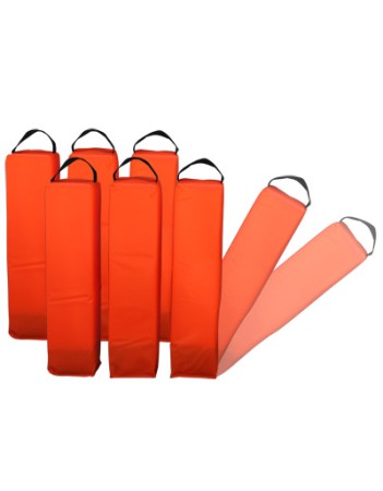 Foam Bollards 45cm (set of 4)