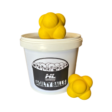 Bucket of Agility Balls 100mm (8 balls + 5 Ltr Bucket)