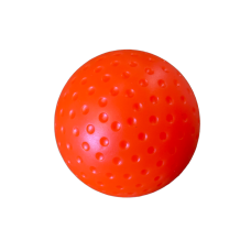 Dimple Hockey Ball Neon Orange