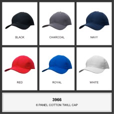 Cotton Twill Cap - Minimum order 6