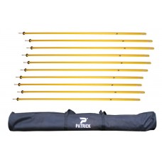 Agility Poles Spike Base Set Of 10 