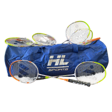 Wish Alumtec Racquet Kit - 12 + large HL Sports team bag