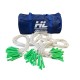 PVC Skipping Rope Kit 2.4m - 30 + Small Bag