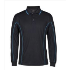 Piping Polo Long Sleeve