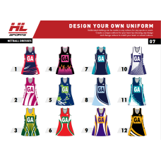 Sublimated Netball Dress