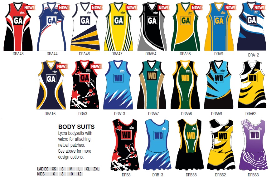 Sublimated Netball Dress - from $55.00